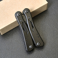Couteau de poche multifonction en acier inoxydable avec pince à mâchoires dentelées, personnalisation OEM