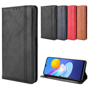 เคสโทรศัพท์แบบพับได้หนัง PU พร้อมตัวล็อคแม่เหล็กอเนกประสงค์ รุ่นย้อนยุค ปี 2026 ป้องกันการกระแทก สำหรับ <span class=keywords><strong>Y</strong></span> 17 <span class=keywords><strong>19</strong></span> 20 22 33 35 36 72 4g 5g - Product Image 1