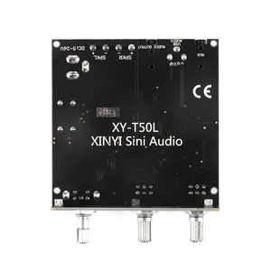 XY-T50L BT 5.0 โมดูลเครื่องขยายเสียงดิจิตอลสเตอริโอพร้อมการปรับเสียงสูงและต่ำด้านหน้า - Product Image 2