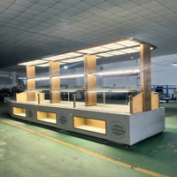 Vitrine Réfrigérée de Buffet pour Restaurant Européen avec Refroidissement par Ventilateur, Acier Inoxydable 304, Contrôle Numérique - Équipement de Cuisine à Usage Commercial