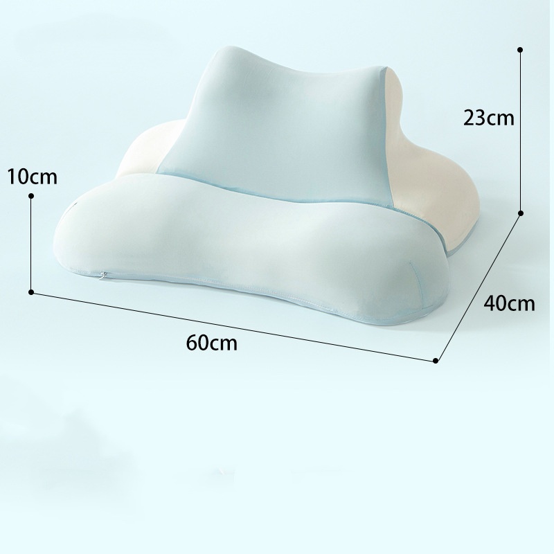 Fat cat pillow-ice silk sky blue