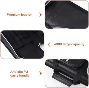 Sac de transport professionnel étanche pour queues de billard et de snooker, certifié BSCI, avec bandoulière, pour 3 queues de base et 4 fers de rechange - Product Image 2