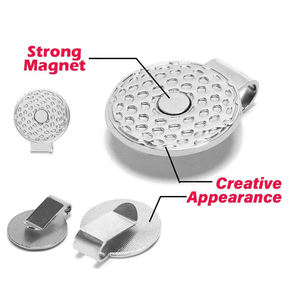 Marqueur de balle de golf magnétique personnalisé avec logo OEM, clip pour chapeau - Product Image 3