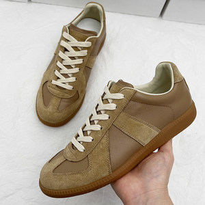 Zapatillas de entrenamiento con cordones de piel de oveja transpirables de corte bajo para hombre y mujer, modelo 2026, estilo casual y versátil, que aumentan la altura. - Product Image 2
