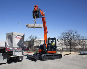 Cabine fermée pour pelle sur chenilles KX080-4, 66 CV, certification environnementale, système intégré, moteur, pompe, boîte de vitesses, roulement - Product Image 4