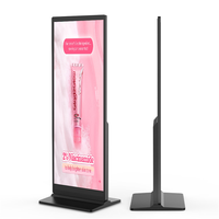 Écran tactile LCD Full HD 65/75/85 pouces pour affichage numérique publicitaire avec SDK, pour utilisation en centre commercial, ascenseur, sur pied