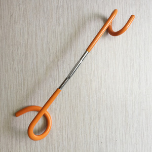 S Shaped Metal Tent Light Hook Double Headed Rack Anti Slip Multi Purpose <b>Camping</b> Car Hanger - Product Image 2