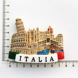 Aimants commémoratifs du tourisme mondial en résine synthétique de style européen, vente en gros directe des fabricants - Product Image 6