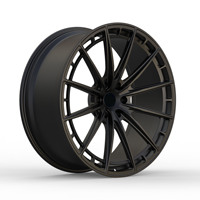 Rines JXRD de 20, 21, 22 y 24 Pulgadas de Aleación de Aluminio Forjado con Triple Cromado para Mercedes Benz y BMW, Diseño Cóncavo Profundo