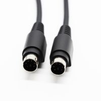 PoweredUSB-Kabel mit MINI-DIN-8-Pin-Plus-Stecker und MINI-DIN-6-Pin-Plus-Stecker, 2 m