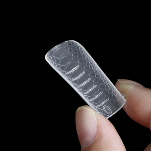 120pcs Square 3D Pattern <b>Nail</b> Dual Forms Gel <b>Extension</b> Mold Tips for Sculptural <b>Nail</b> Art - Product Image 2