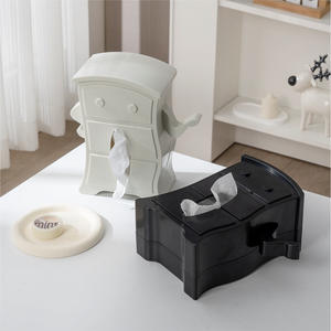 A0013 sabah rüya Jia çevre dostu Modern plastik masaüstü tuvalet kağıdı kutu duvara monte depolama oturma odası için terlik - Product Image 3