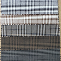 Tissu d'uniforme scolaire JK à carreaux classiques, 100% Polyester 32/2+40D T/R, extensible, teint en fil, pour jupe, blazer et cravate