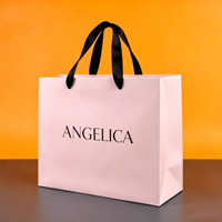 Sacs en papier pliables personnalisés de haute qualité, sacs cadeaux de mariage écologiques de luxe avec design gratuit