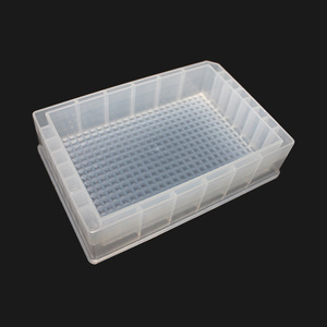 Tanque de Almacenamiento de Líquidos Yongyue de 384 Pocillos, 185 ml, Material PP, Fondo Plano, Placa Cuadrada para Dispensación de Muestras de Laboratorio - Product Image 2