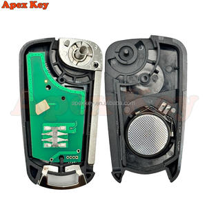 Llave remota abatible de 3 botones 433MHZ PCF7941/7946 para Opel/Vauxhall para Signum (2003 - 2007) para Vectra C (2002 - 2008) - Product Image 4