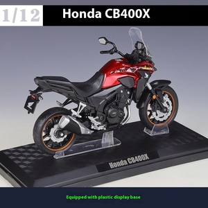 Modellino <span class=keywords><strong>Moto</strong></span> HON-<span class=keywords><strong>DA</strong></span> CB400X in Scala 1:12 CCA, Modello <span class=keywords><strong>da</strong></span> <span class=keywords><strong>Collezione</strong></span> in Metallo con Supporto Retrattile - Product Image 4
