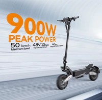 Scooter électrique pliable I9max, étanche, batterie au lithium, moteur sans balais 500W, roues de 5 pouces, autonomie 40-60 km, contrôle par application