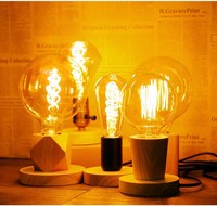 Support de lampe Vente directe d'usine Support de lampe en bois massif E27 Accessoires d'éclairage à vis avec interrupteur