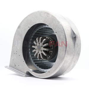 พัดลมแบบแรงเหวี่ยงโค้งไปข้างหน้า G2D180-BD18-11 ขนาด 180 มม. 400VAC 2650 รอบต่อนาที 760CFM 155 วัตต์ สำหรับห้องคลีนรูม - Product Image 1