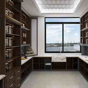 Gabinetes de Cocina de Madera Personalizados de Foshan, Listos para Armar, Muebles de Cocina de Estilo Moderno - Product Image 1