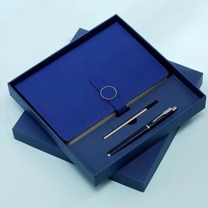 Trending 2025 Souvenir Corporate Company <b>Gifts</b> Business Leather Planner Custom logo A5 Notebook Set Diary with Pen <b>Gift</b> <b>Box</b> Set - Product Image 4