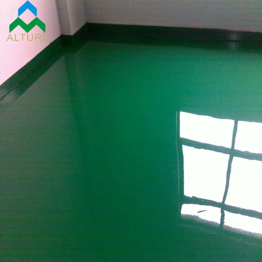 1MM Anti Slip epoxy hardener concrete color paint for interior concrete floor coating