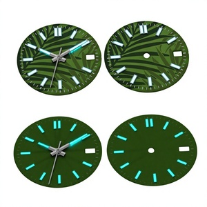 Nouveau cadran de montre de plongée SKX007 modifié, style New Leaf, mouvement NH35 NH36, luminescence bleue BGW9, 28,5 mm - Product Image 1