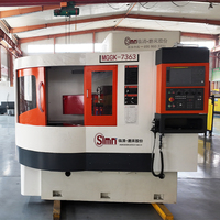 Rectificadora de Superficies de Ejes CNC Automática, Estructura de Alta Rigidez, Máquina de Rectificado de Precisión para Materiales Duros y Frágiles