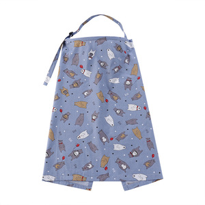 Couverture <span class=keywords><strong>Cape</strong></span> en coton pour mère, tablier d'<span class=keywords><strong>allaitement</strong></span>, siège d'auto, housse de poussette, vêtements de maternité pour bébé, accessoires d'<span class=keywords><strong>allaitement</strong></span> - Product Image 2