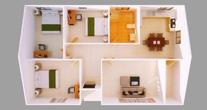 The fast green building prefab housing - Product Image 4