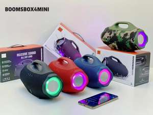 Altavoz Bluetooth Portátil BOOMSBOX4 MINI 2026 Trend, 10W, con Luz RGB, BT/TF/USB/FM/AUX/TWS, Tipo-C - Product Image 5