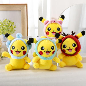 Venta al por Mayor de 20 Piezas de Peluches de Pikachu de 4 Pulgadas - Lindos Peluches de <span class=keywords><strong>Anime</strong></span>, Muñecos de Personajes de <span class=keywords><strong>Anime</strong></span> Populares - Product Image 2