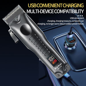 <span class=keywords><strong>Tondeuse</strong></span> à cheveux rechargeable KEMEI pour homme, <span class=keywords><strong>tondeuse</strong></span> vintage Km-1136, rasoir professionnel de <span class=keywords><strong>marque</strong></span>, <span class=keywords><strong>tondeuse</strong></span> pour salon de coiffure, fabriqué en Chine - Product Image 2