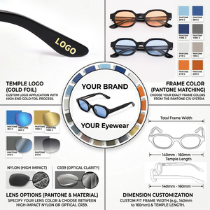 LBASHADES 3607 <span class=keywords><strong>Occhiali</strong></span> <span class=keywords><strong>da</strong></span> <span class=keywords><strong>Sole</strong></span> Sostenibili con Logo Personalizzato, Montatura G850 Bio-based, <span class=keywords><strong>Occhiali</strong></span> <span class=keywords><strong>da</strong></span> <span class=keywords><strong>Sole</strong></span> Polarizzati Esagonali alla Moda per Uomo e Donna, Protezione UV400 - Product Image 4