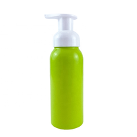 Bouteille vide en mousse d'aluminium de couleur personnalisée avec pompe à mousse pour cheveux-Capuchon à vis cosmétique pour soins personnels Huile essentielle et parfum