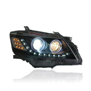 Auron <b>LED</b> <b>Headlight</b> 6000K 30000lm 12V for Retrofit Upgrade Black Housing Dual Beam Design Toyota Camry 2009-2011 <b>Headlight</b> Lamp - Product Image 2