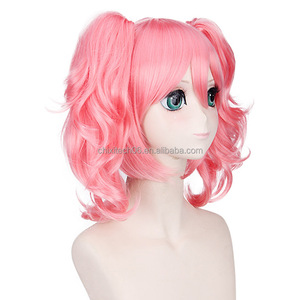 Parrucca Cosplay Realistica del Personaggio Principale Saint Da, Ispirata al Personaggio Umano Spirit Fox X Servant SS - Parrucca Anime con Teschio - Product Image 5