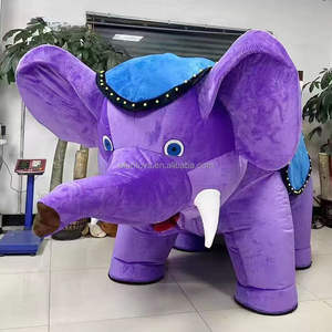 Efun MOQ 1 Uds <span class=keywords><strong>disfraz</strong></span> de Mascota de <span class=keywords><strong>elefante</strong></span> púrpura inflable personalizado lindo Animal de dibujos animados mascota <span class=keywords><strong>disfraz</strong></span> de fiesta para adultos a la venta - Product Image 1