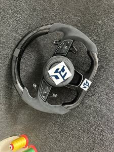 Volant de course personnalisé en fibre de carbone véritable Z Smart LED pour Seat <span class=keywords><strong>Cupra</strong></span> Leon Tavascan Terramar Formentor Born Ateca - Product Image 2