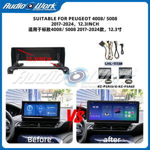 Mise à niveau du cockpit numérique sans couture de 12,3 pouces pour <span class=keywords><strong>Peugeot</strong></span> 4008/<span class=keywords><strong>5008</strong></span> (2017-2024) |   Tableau de bord d'aspect d'origine, montage direct - Product Image 2