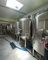 Cuve de Fermentation en Acier Inoxydable SUS304 de 1000L, 2000L, 3000L avec Contrôle PLC pour Brasserie Artisanale et Fabrication de Kombucha