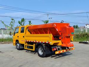 รถบรรทุกตักหิมะติดเครื่องยนต์แบริ่ง ยี่ห้อตงเฟิง รุ่นสำหรับงานหนัก สีเหลือง/ขาว รับประกัน 1 ปี ขนาด 8920x2500x3300 มม. น้ำหนัก 8600 กก. - Product Image 4