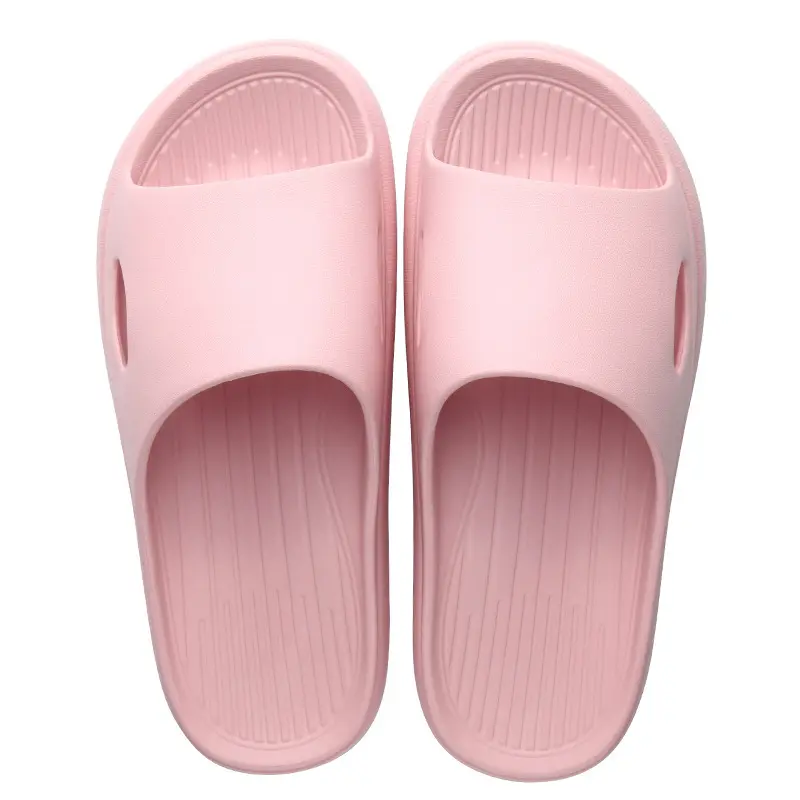 Slippers for women summer home bathroom anti slip couple style comfortable and fashionable sandals thick soled