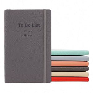Carnet de notes personnalisé avec logo, couverture rigide en cuir PU A5 B6, carnet d'adresses, carnet de mots de passe, liste de choses à faire - Product Image 1
