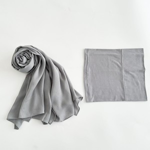 Wholesale Soft Plain Modal Headscarf Bubble Hijab Scarf <b>Islamic</b> Shawl <b>Printed</b> Muslim Hijab Winter Wearing Decorative - Product Image 2
