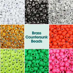 Perles <span class=keywords><strong>en</strong></span> laiton colorées pour montage de mouches de pêche, têtes de nymphes, leurres de pêche <span class=keywords><strong>en</strong></span> pierre, jigs, accessoires de pêche, plombs de pêche - Product Image 5