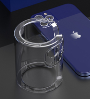 Coque pour iPhone 17 16, ultra-fine, transparente, en TPU, avec protection d'objectif d'appareil photo, pour iPhone 17 16 15 14 Pro Max
