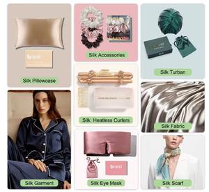 Gonna a vita alta a tinta unita con temperamento a vita alta sottile a <span class=keywords><strong>manica</strong></span> <span class=keywords><strong>lunga</strong></span> più abito di seta - Product Image 6