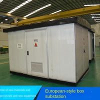 Transformador toroidal de bobina de 10KV trifásico 50/60Hz preinstalado en subestación tipo caja Zhaoyang ZGS11 para interiores, de estilo europeo-americano.